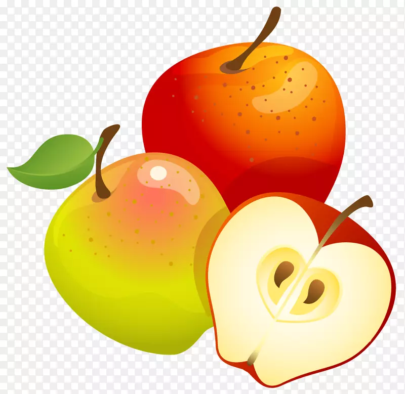 果树-大彩绘苹果