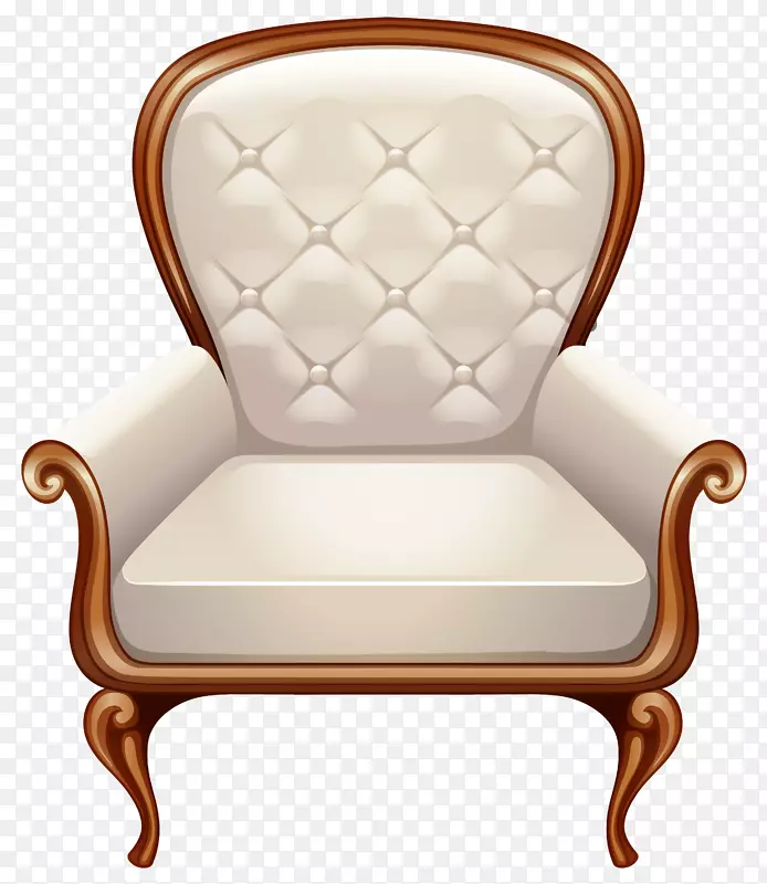 桌椅家具沙发扶手椅PNG剪贴画