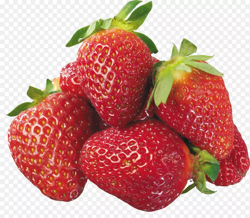 果汁草莓酥饼水果-草莓PNG图像