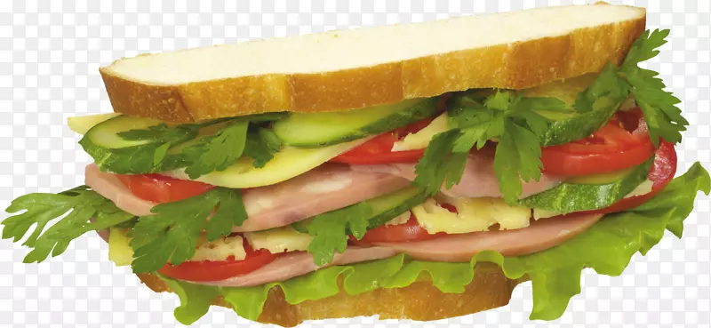 香肠三明治汉堡芝士三明治托塔-芝士汉堡PNG图像