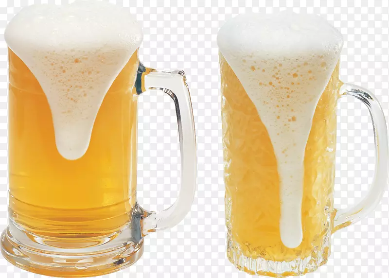 啤酒玻璃器皿啤酒泡啤酒头-啤酒PNG形象
