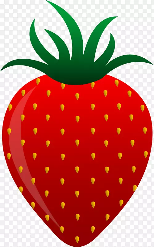 水果蔬菜苹果剪贴画-草莓图片