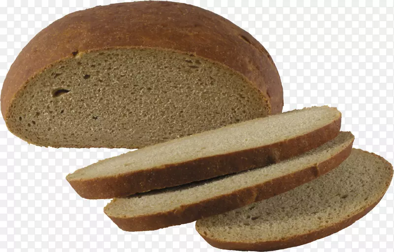 黑麦面包白面包全麦面包灰白面包Png图像