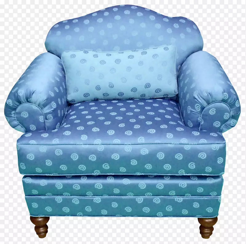 Eames躺椅，家具，沙发，翼椅-透明蓝色扶手椅，PNG剪贴椅