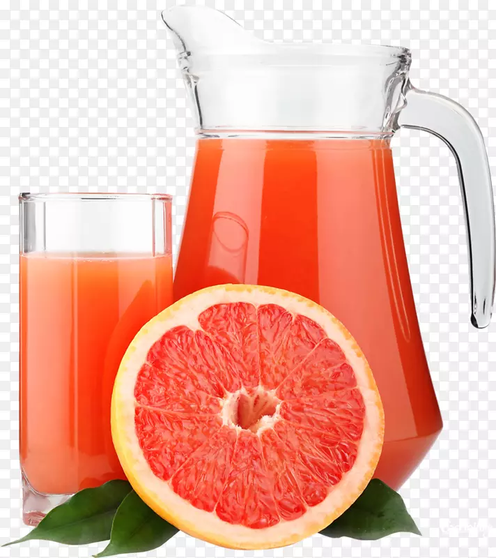 橙汁奶昔早餐葡萄柚汁-果汁PNG图像