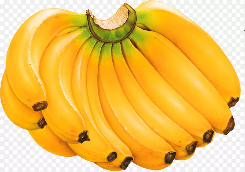 烹饪香蕉水果蔬菜草莓-香蕉PNG图像