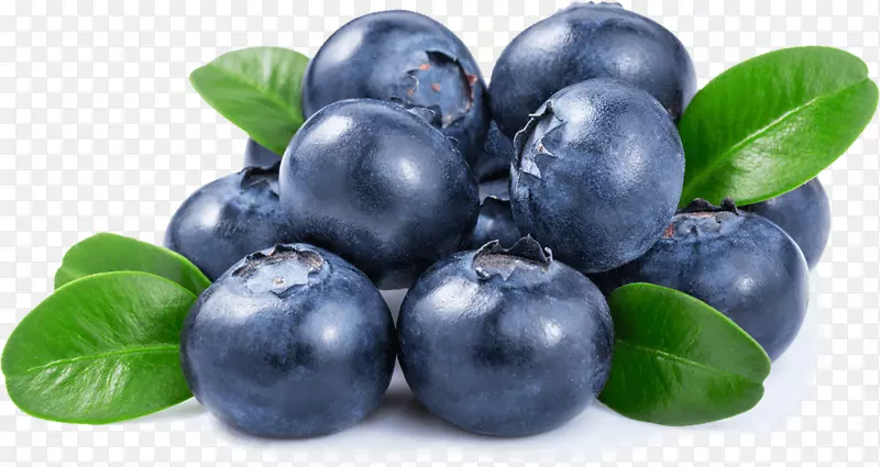 果汁膳食补充蓝莓风味吃蓝莓PNG