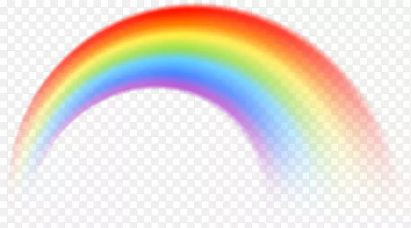 彩虹图形字体电脑壁纸彩虹透明剪贴画图像