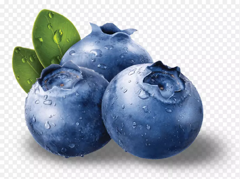 蓝莓松饼-蓝莓PNG