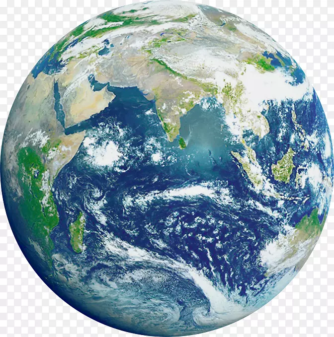 地球蓝色大理石太空行星气象卫星-地球PNG