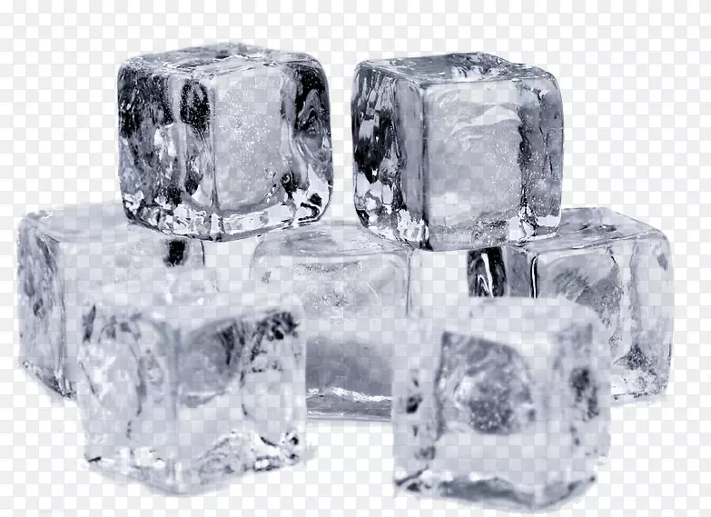 杜松子酒和奎宁冰立方制冰机-冰块PNG图像