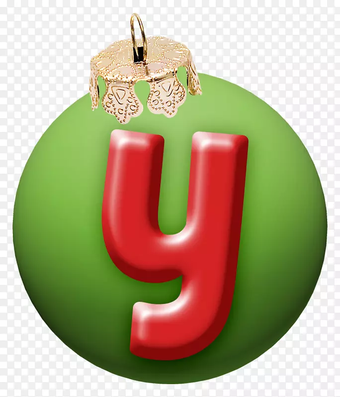 圣诞节字母-圣诞字母y