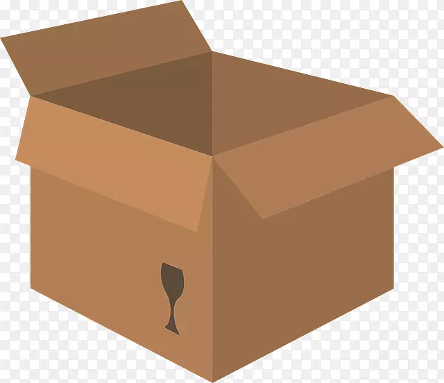 搬运机纸板箱包装和标签纸箱.包装纸箱，货物纸箱