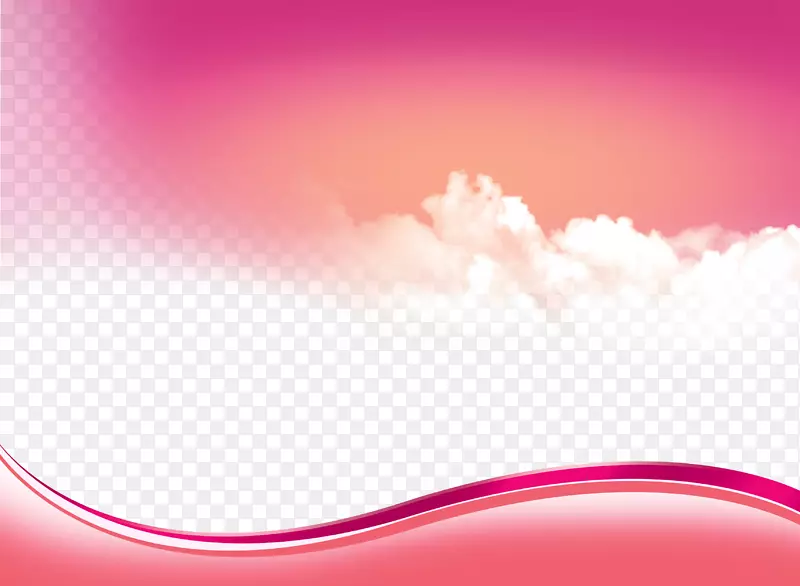 天空电脑墙纸-海报粉红装饰背景