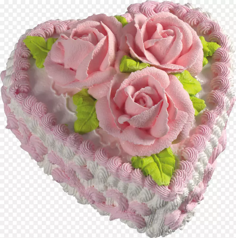 托尔特婚礼蛋糕巧克力蛋糕-白心蛋糕配粉红色玫瑰PNG图片剪贴画