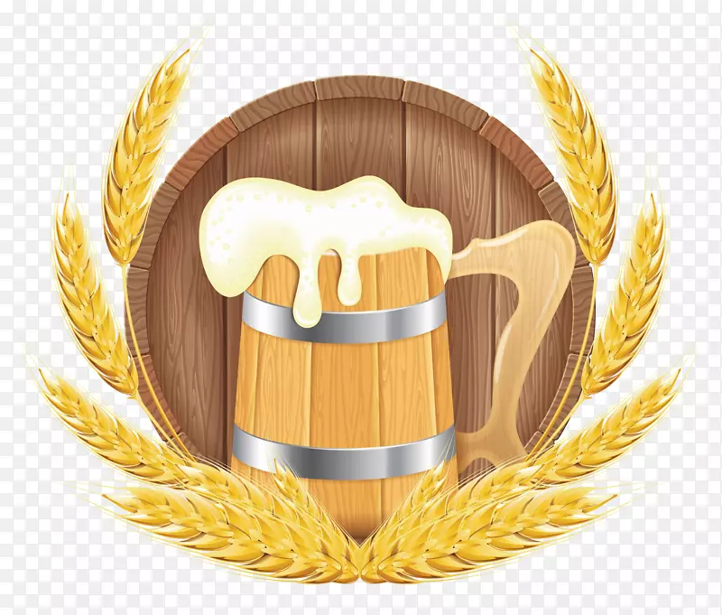 啤酒食品桶-啤酒节啤酒桶杯和小麦杯