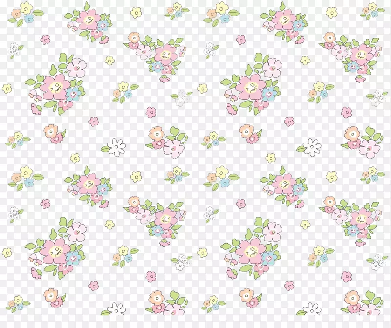 纺织花卉设计图案.花卉背景