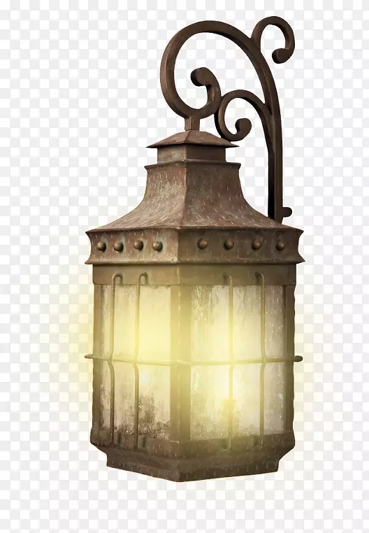 灯笼玻璃灯具-欧洲高档夜光