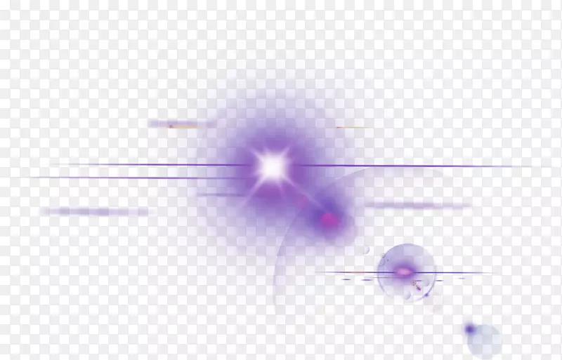 浅紫色壁纸-紫色星形光晕效应元素