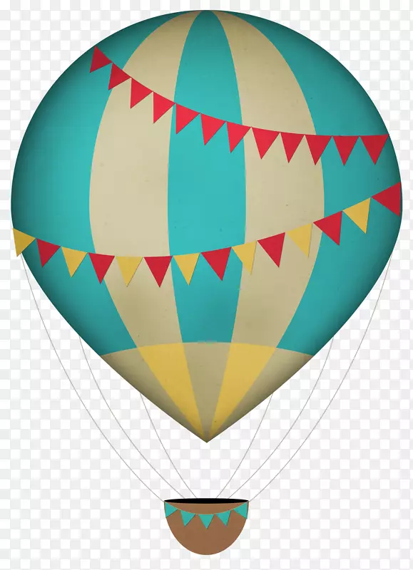 热气球夹艺术-气球PNG