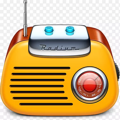图标无线电麦克风-PNG收音机