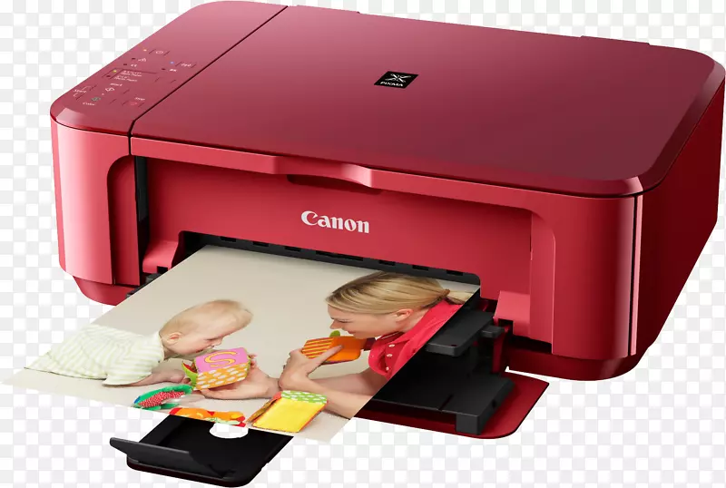 多功能打印机佳能喷墨打印图像扫描仪打印机png图像