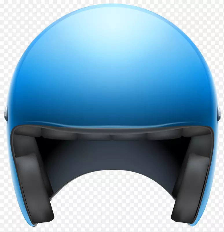 摩托车头盔图标自行车头盔-蓝盔PNG剪贴画