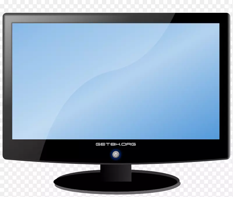 电脑显示器液晶显示平板显示剪贴画液晶显示器png图像