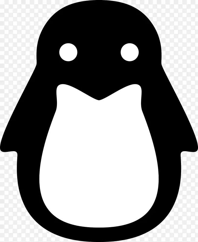 Linux发行徽标tux debian-linux徽标png