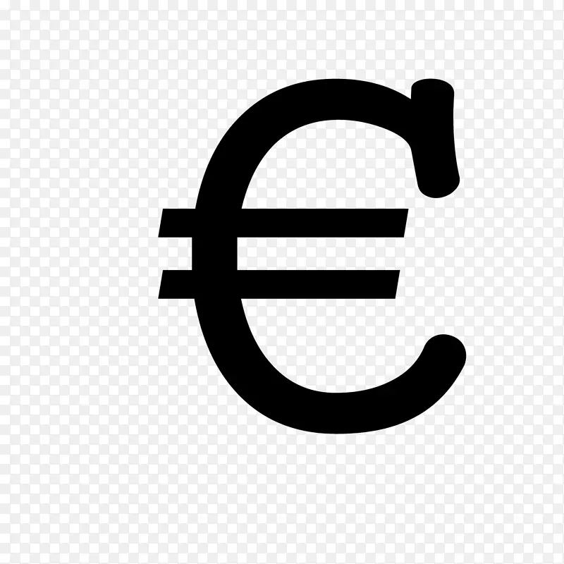 货币欧元标志英镑标志-欧元标志PNG
