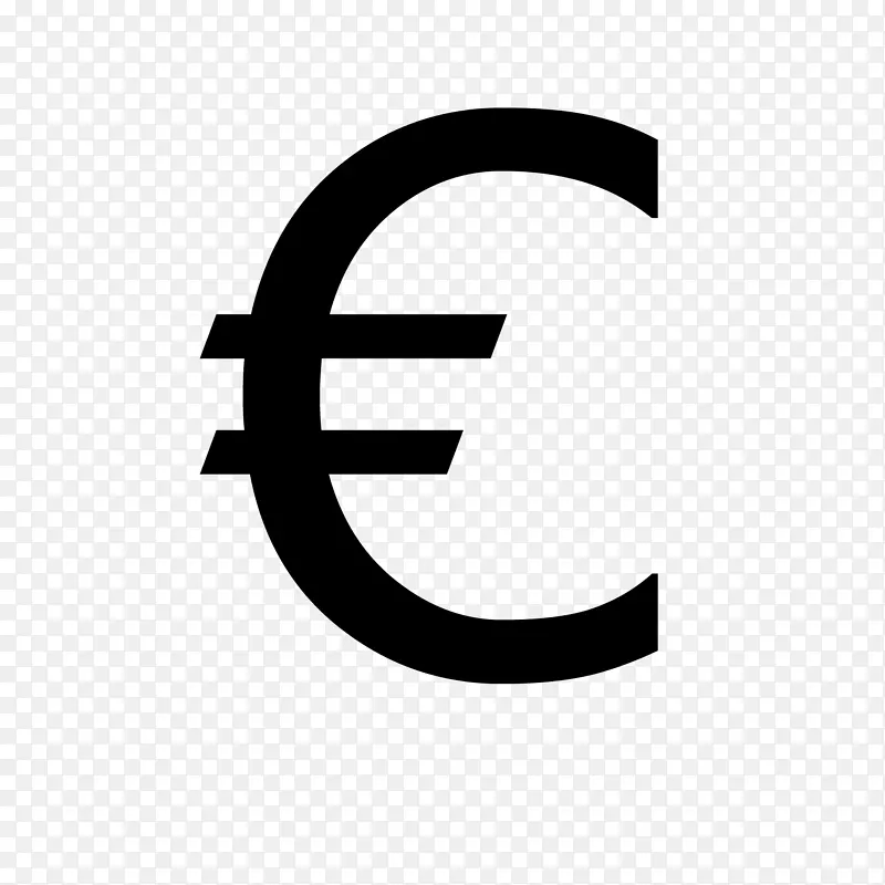 欧元标志1欧元硬币-欧元标志PNG