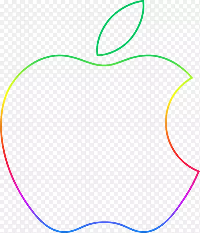 线点角产品-苹果标志PNG