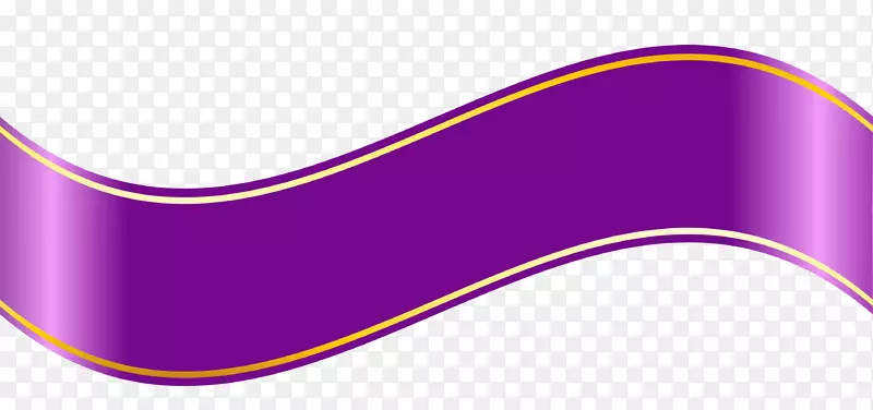 紫色设计图形图案-紫色旗帜PNG剪贴画