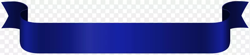 产品蓝色塑料矩形-蓝色旗帜PNG剪贴画图像