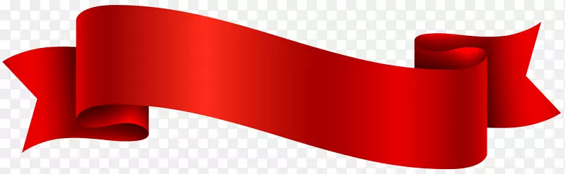 红色产品设计图形.红色旗帜透明PNG剪贴画图像
