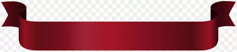 产品红色矩形设计-红色旗帜PNG剪贴画