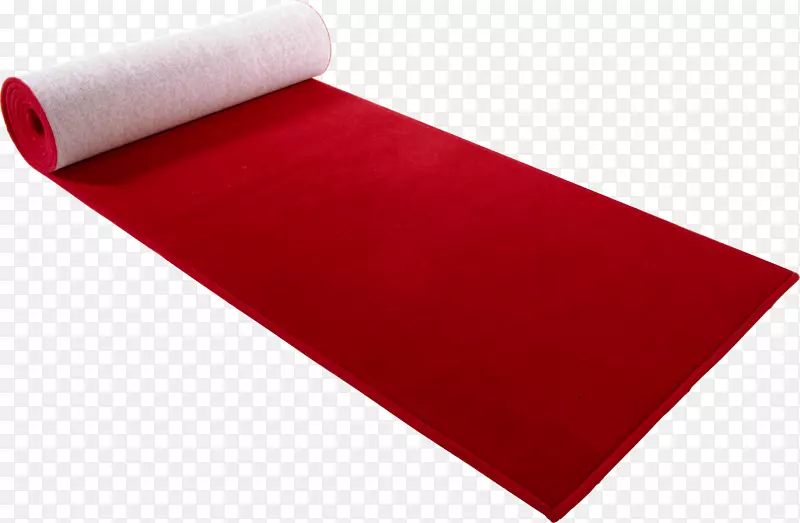 纺织瑜伽垫长方形地板.地毯PNG
