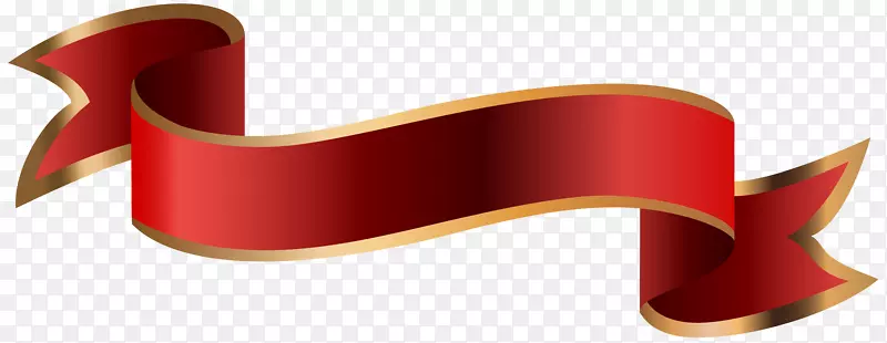 商标字体产品-红色旗帜PNG剪贴画形象