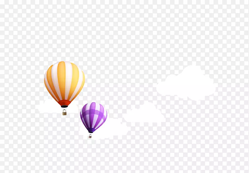 热气球航空壁纸彩色云热气球