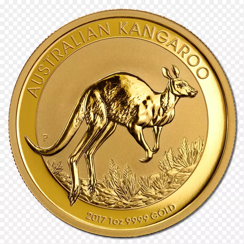 珀斯薄荷澳大利亚金块金币-金币PNG图像
