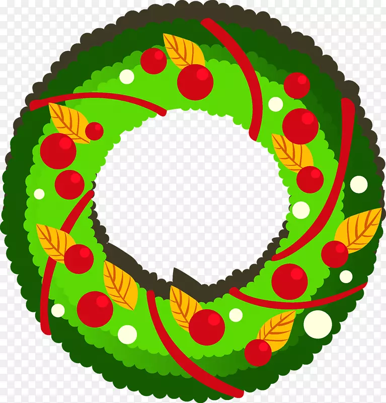 圣诞装饰糖果甘蔗花环-圣诞花环