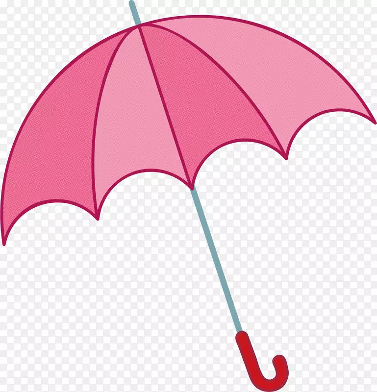 伞粉红色-伞png元