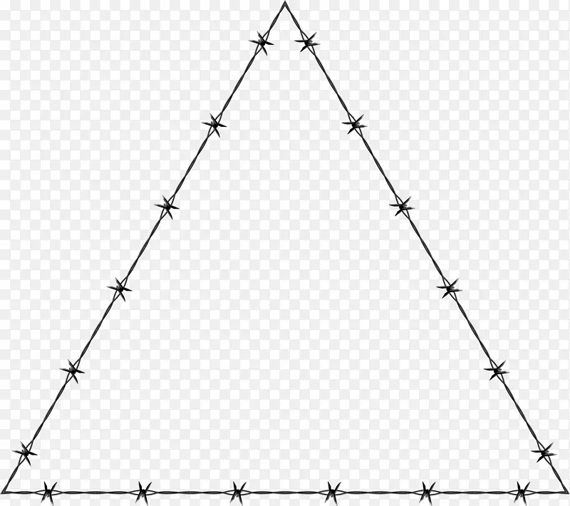 三角形结构对称图案.巴布丝PNG
