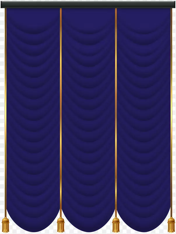 紫色设计产品图案-蓝色窗帘透明剪贴画