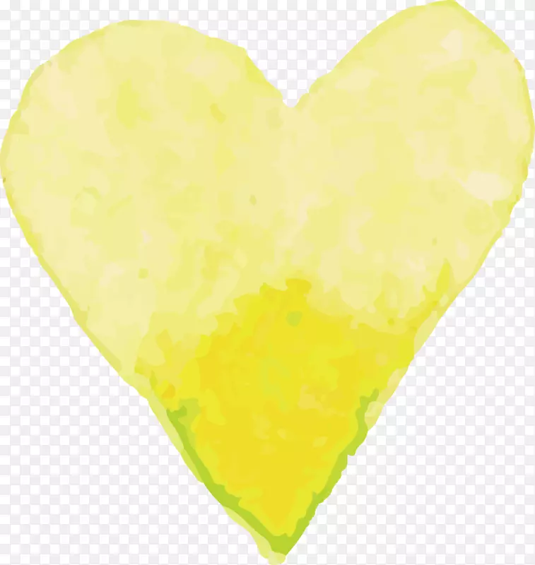 黄色水彩画-黄色水彩爱情
