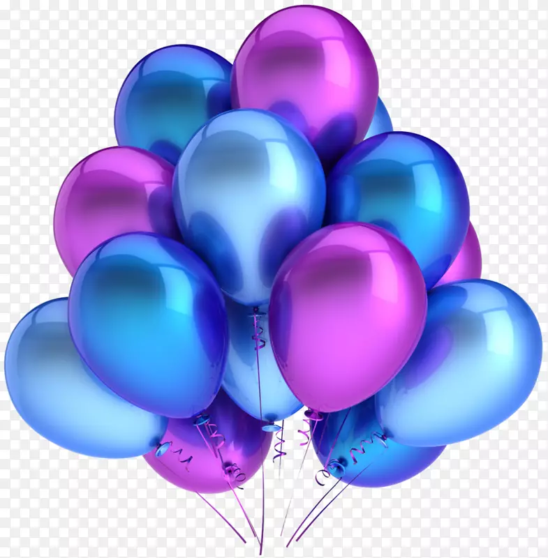 玩具气球派对充气气球PNG图片