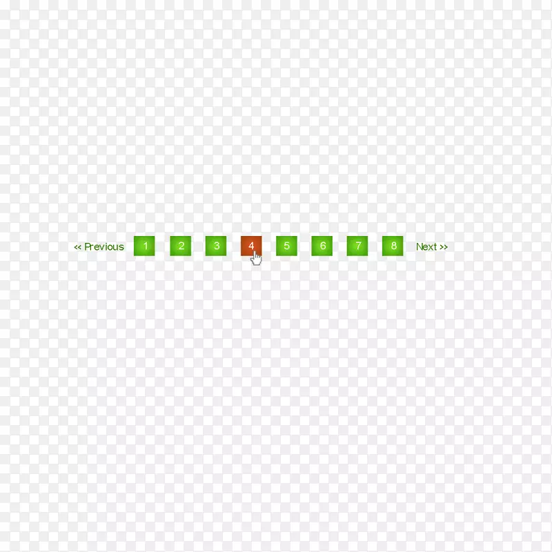 线点角绿色图案-绿色页面翻转按钮