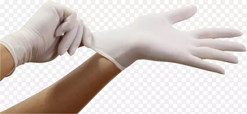 医用手套乳胶过敏手术-双手手套PNG图像