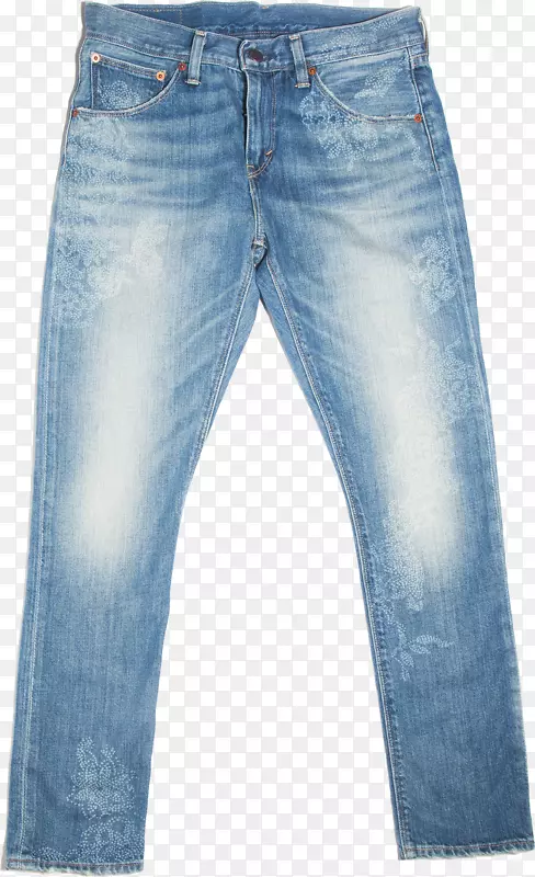 利维·施特劳斯公司牛仔裤紧身裤牛仔服装-牛仔裤PNG形象