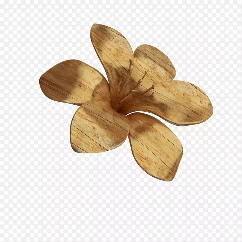 桌上木-金属花